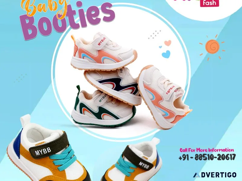 Discover cozy and stylish baby booties for your little one