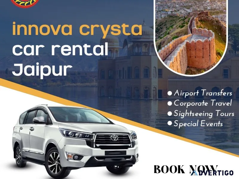 Innova car hire in jaipur