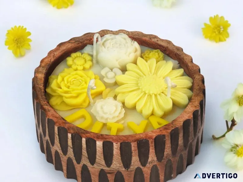 Custom made wedding candles | personalised candle gifts - miaaka
