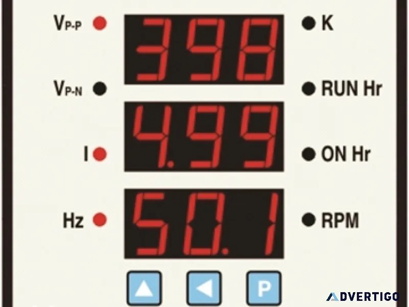 Digital 3 phase vaf/vif meter - model vif96u