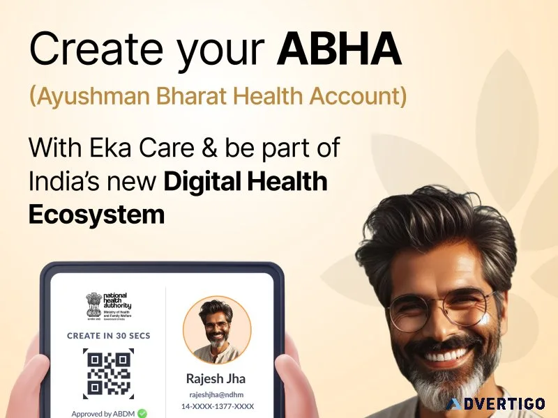 Create abha id and experience seamless healthcare services