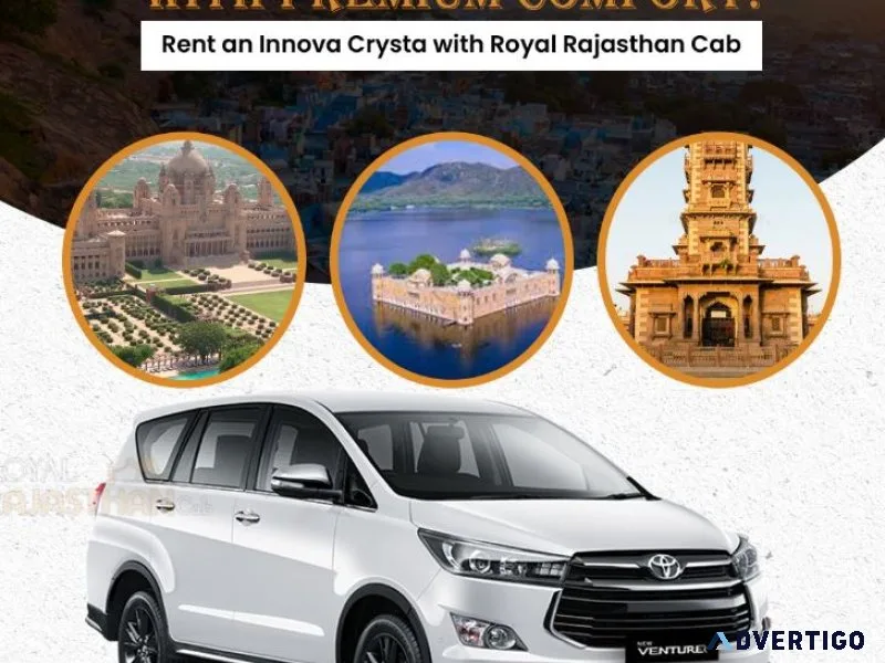 Innova crysta services in jaipur – hire at low cost