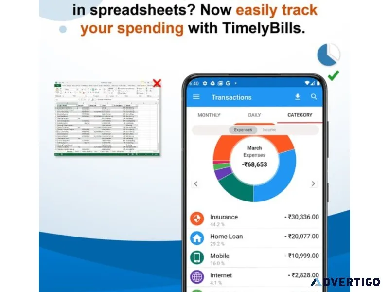 Timelybills – india’s smartest budgeting & bill reminder app
