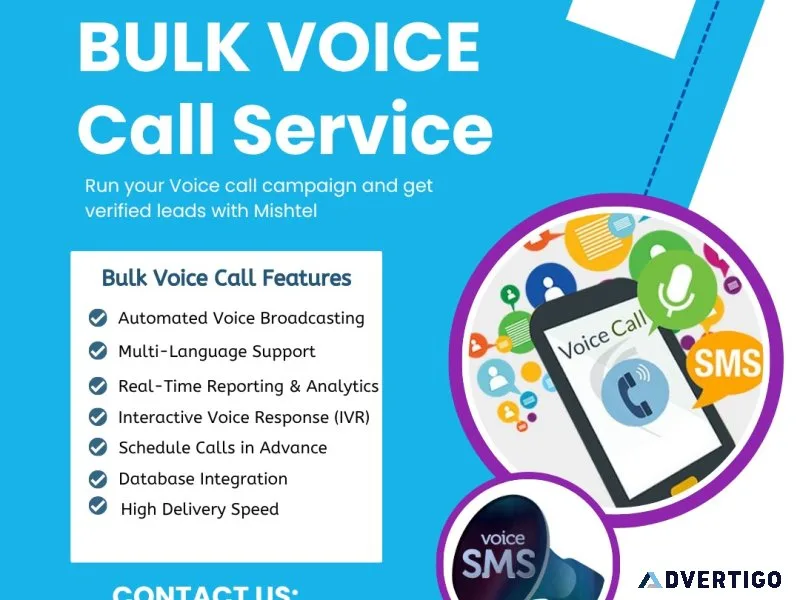 Bulk voice services provider in delhi ncr for mass voice campaig