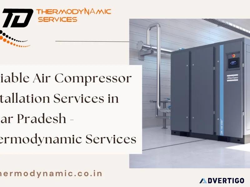 Reliable air compressor installation services in uttar pradesh