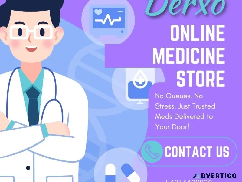 Derxo® online medications delivered fast across usa