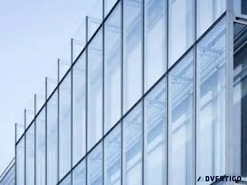 High-quality aluminium curtain walling installation services