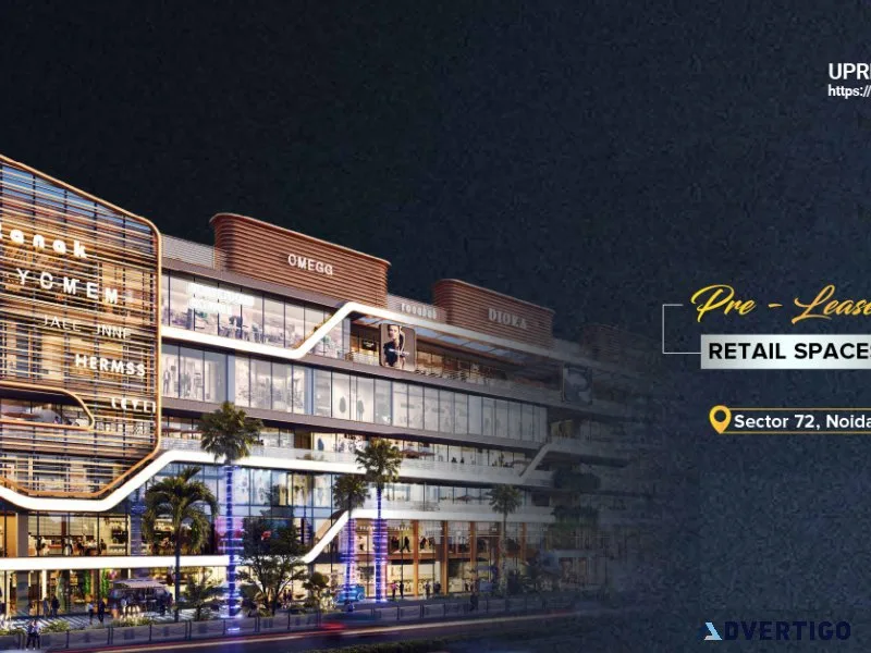 Premium retail shops & studio apartments at m3m the line, sector
