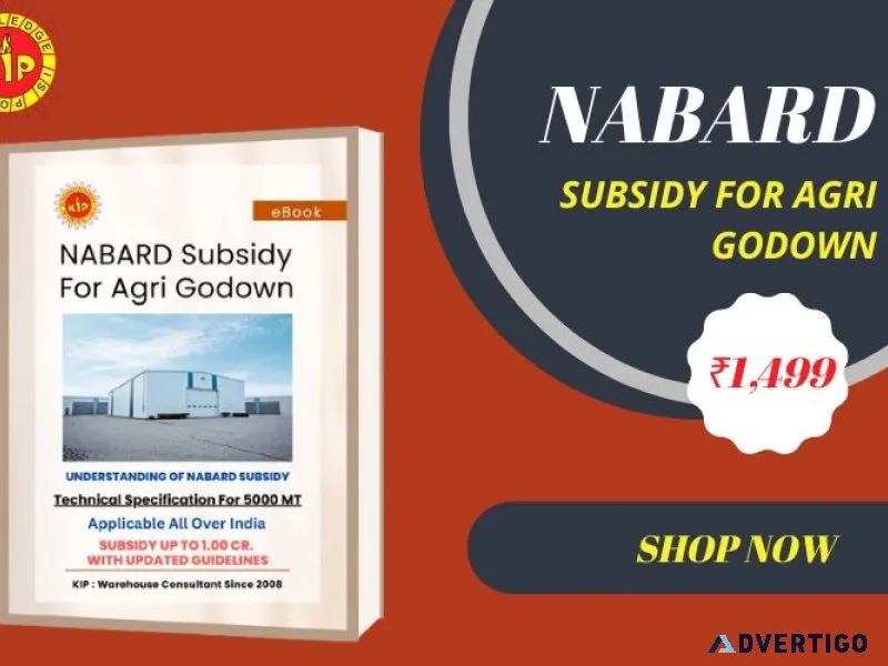 Nabard subsidy & schemes for agri godowns – hisar