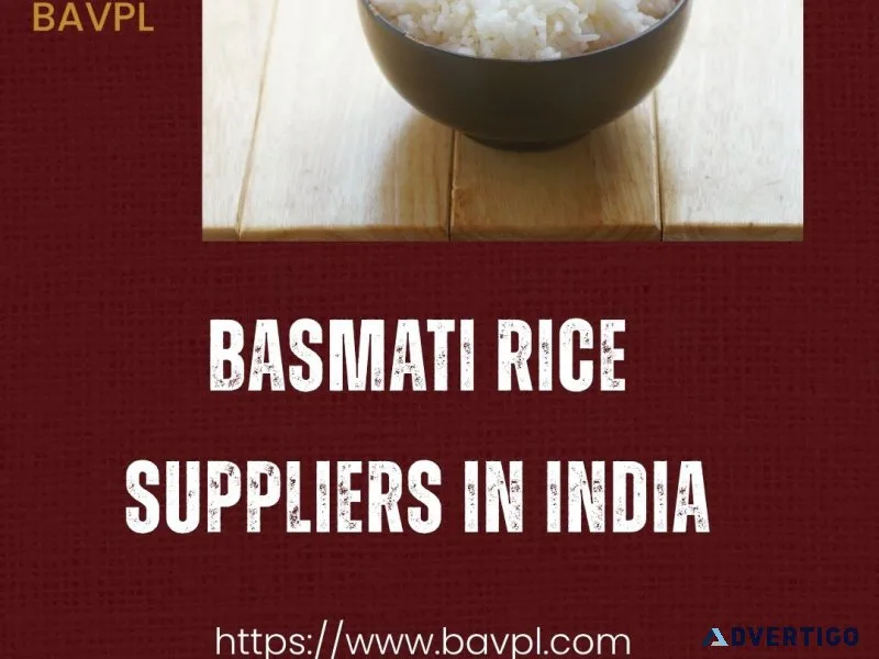 Basmati rice suppliers in india