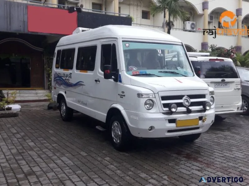 Maharaja tempo traveller hire jaipur
