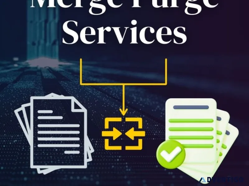 Outsource merge purge services at affordable prices