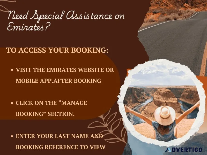 How to manage booking in emirates?