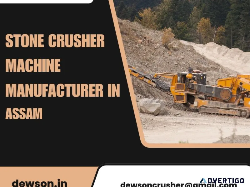 Stone crusher machine manufacturer in assam