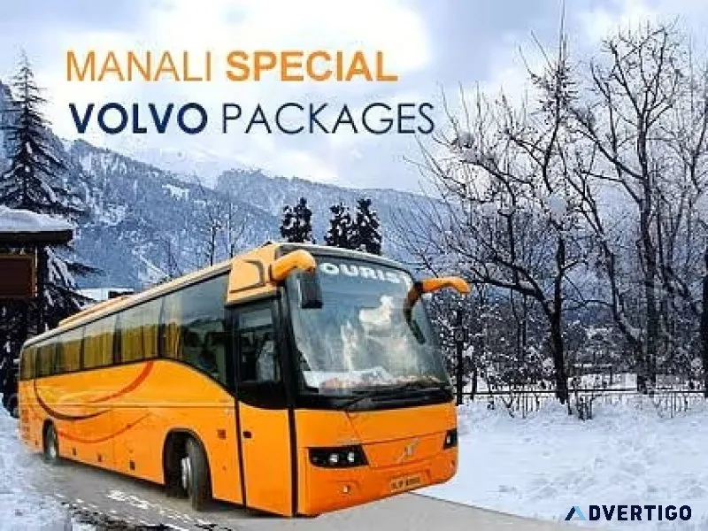Explore manali in style with 3 nights 4 days volvo package from
