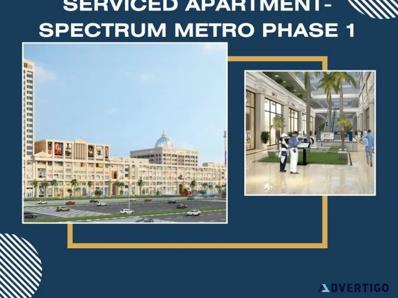 Affordable serviced apartments in spectrum metro sector 75