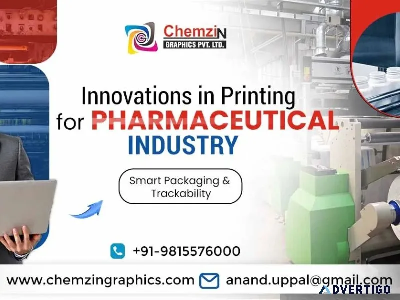 Printing for pharmaceutical industry