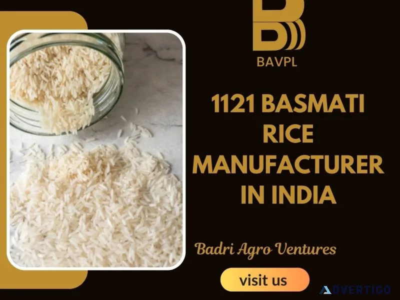 1121 basmati rice manufacturer in india