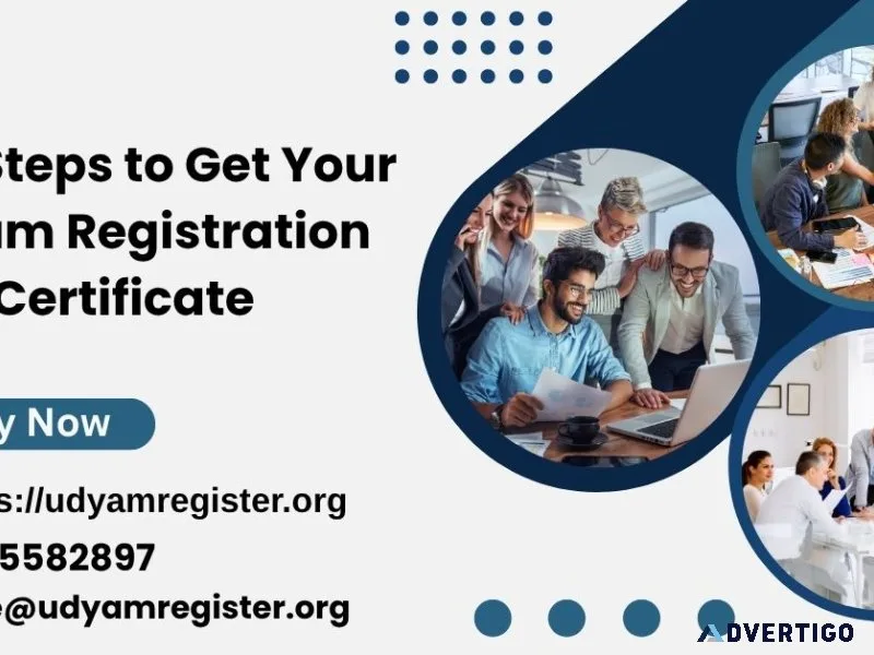 Easy steps to get your udyam registration certificate