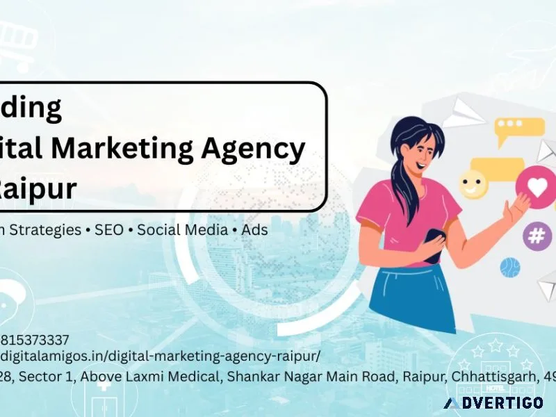 Digital marketing agency in raipur – digital amigos