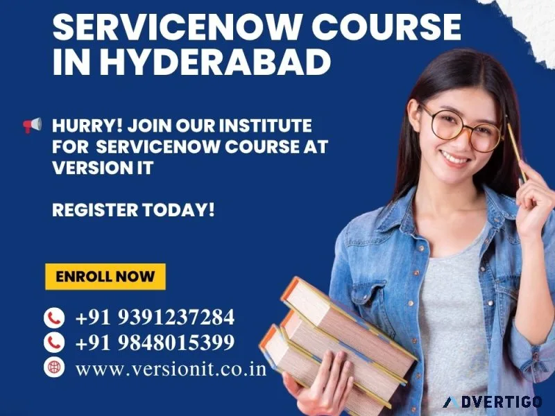 Enroll in the best servicenow online course today