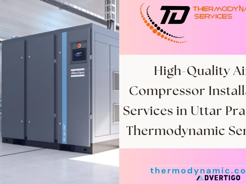 High-quality air compressor installation services in uttar prade