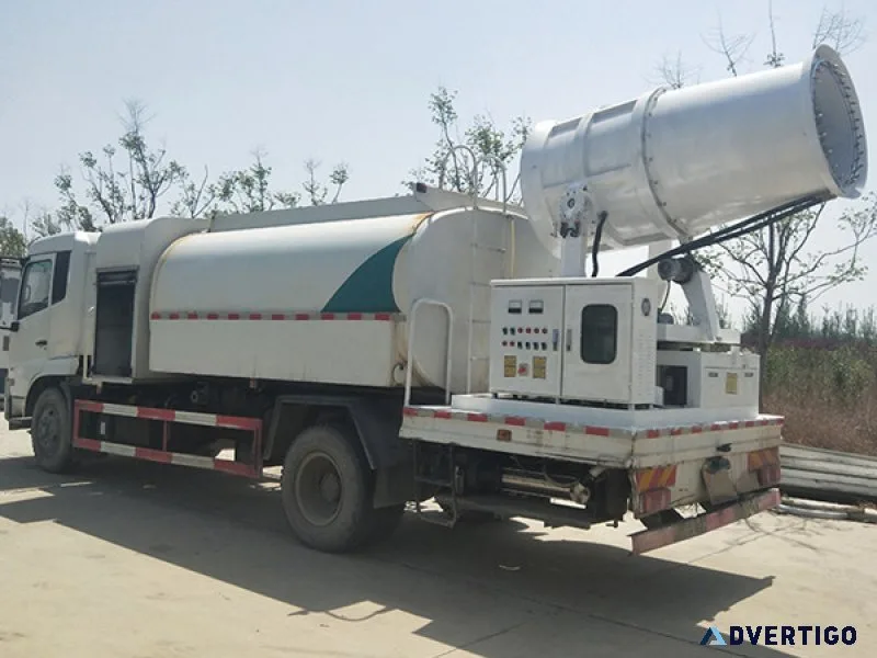 Hydraulic dust suppression system