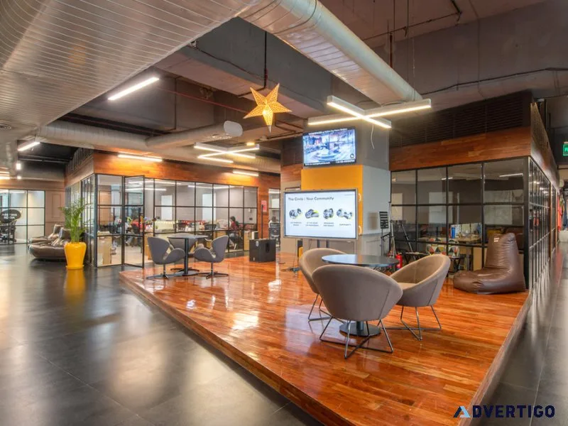 Coworking space in huda city centre, coworking cabin space