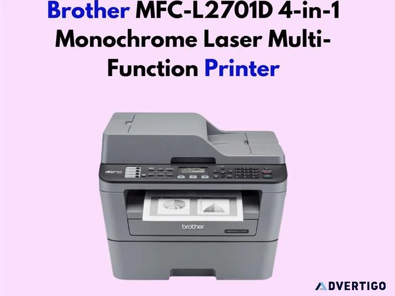 Grab brother printer mfc-l2701d – fast & reliable printing