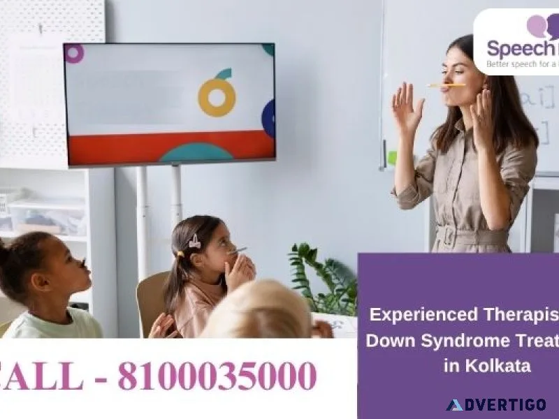 Experienced therapists for down syndrome treatment in kolkata