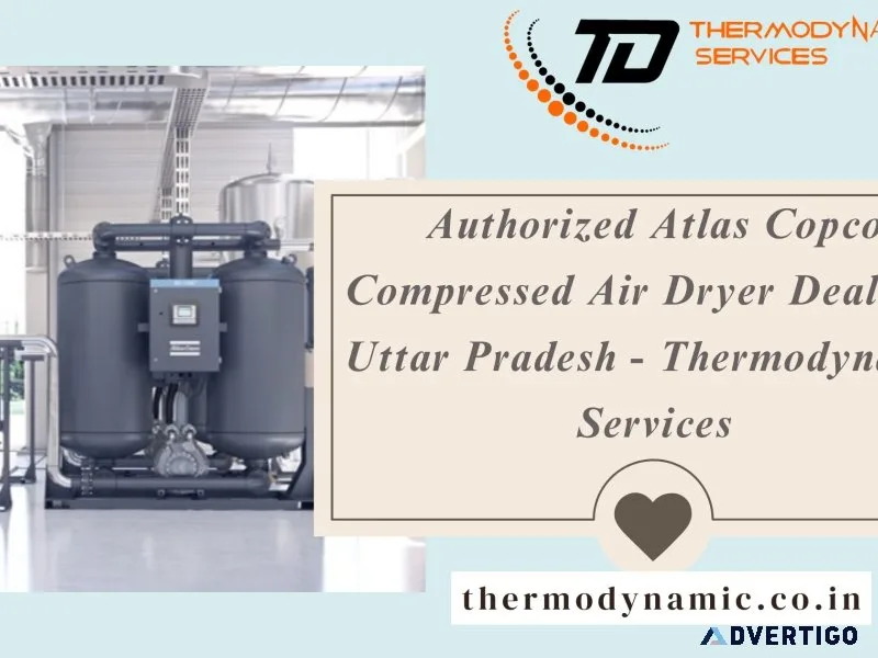 Authorized atlas copco compressed air dryer dealer in uttar prad