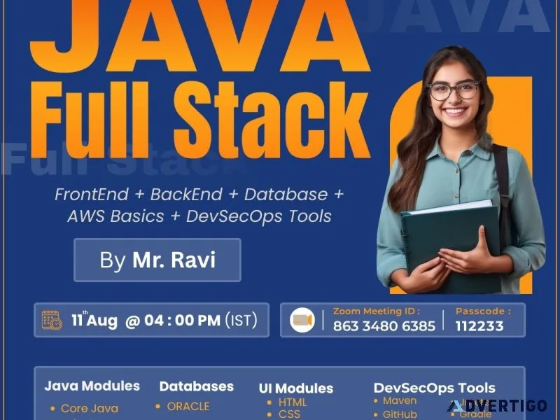 Top java full stack training institute in hyderabad