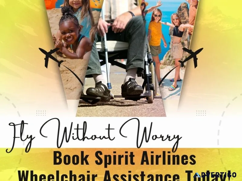 Fly without worry – book spirit airlines wheelchair assistance t