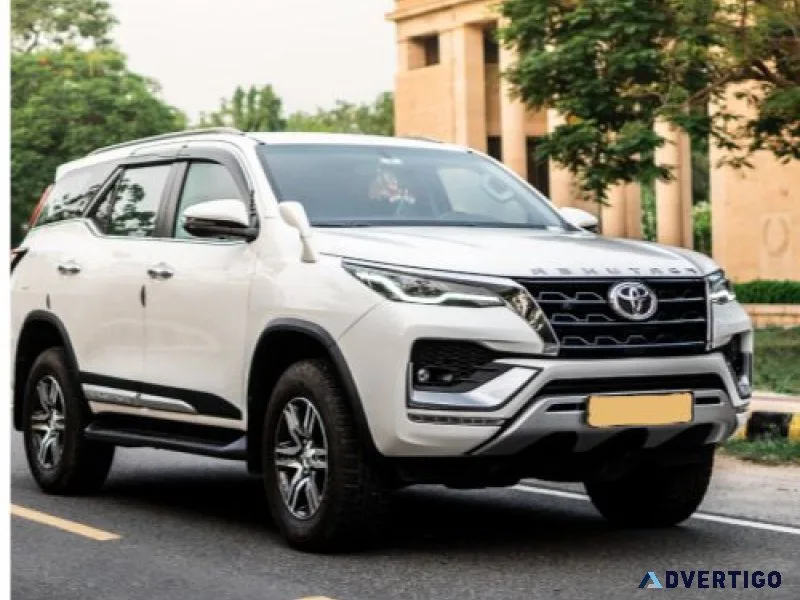 Fortuner car hire in jaipur | luxury suv rental at best price