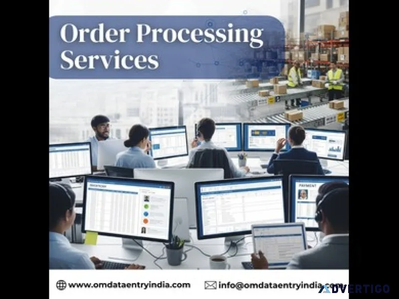 Outsource order processing services