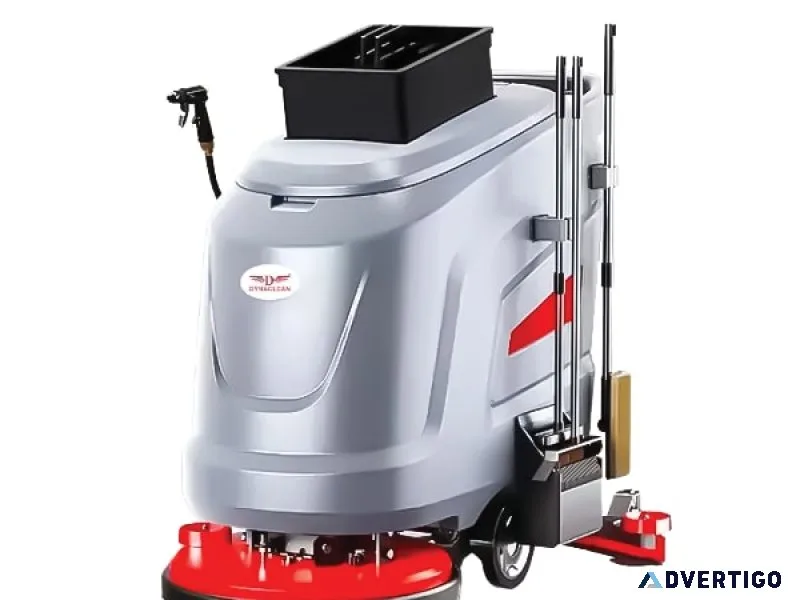 Floor scrubber machine