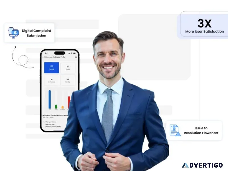 Online grievance redressal system by vmedulife