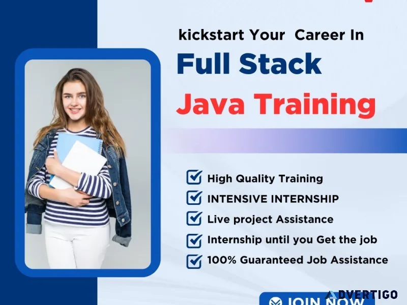 Advance your career with java full stack training in hyderabad
