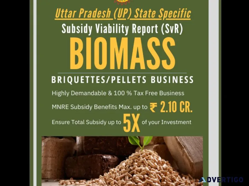 Uttar pradesh biomass guide – subsidy & feasibility