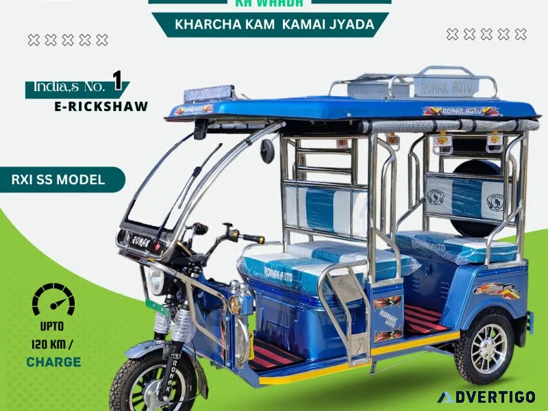 Electric rickshaw manufacturers