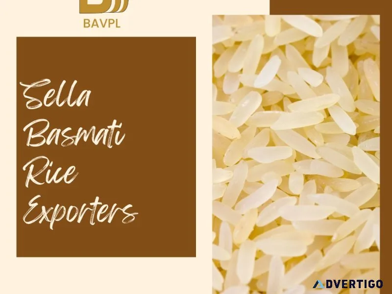 Sella basmati rice exporters