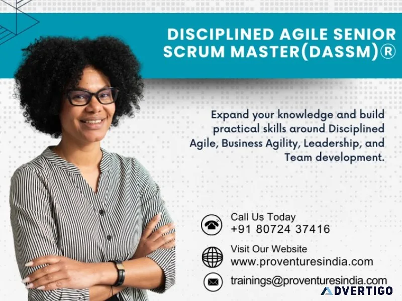 DASSM live online classes | 8072437416 | proventures management
