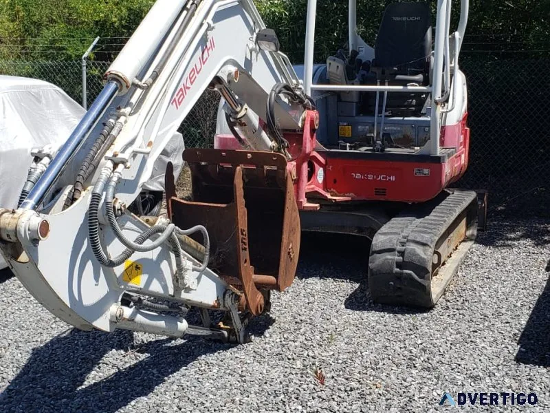 2015 takeuchi tb260 for sale