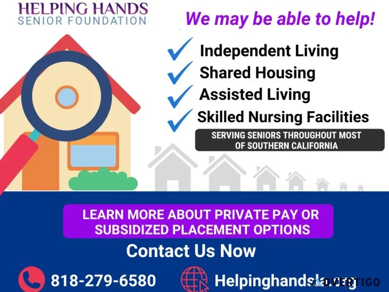 Housing/placement for the elderly