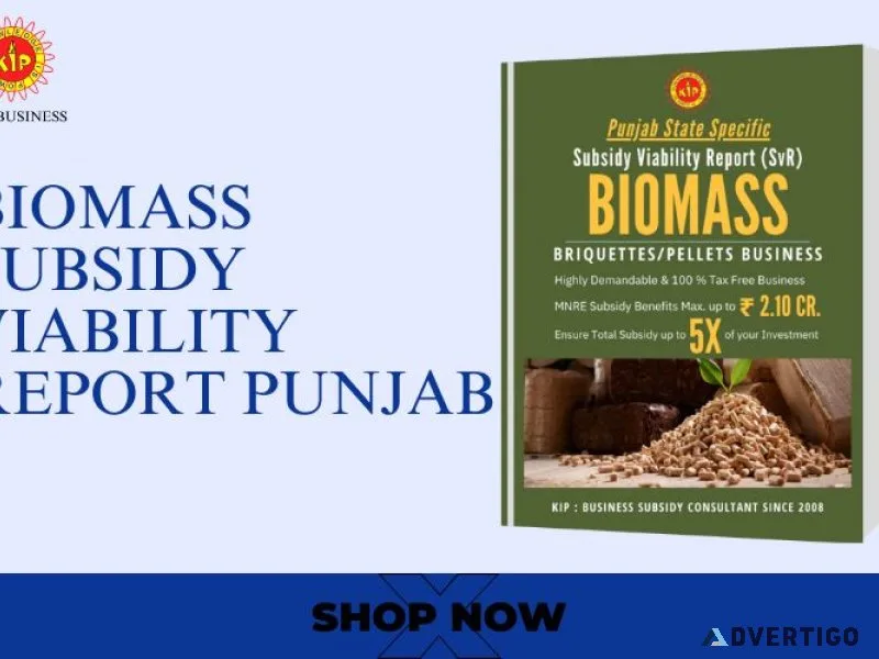 Viability of biomass briquettes & subsidy support in punjab