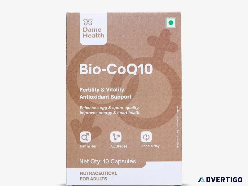 Fertility booster supplement for natural vitality | dame health