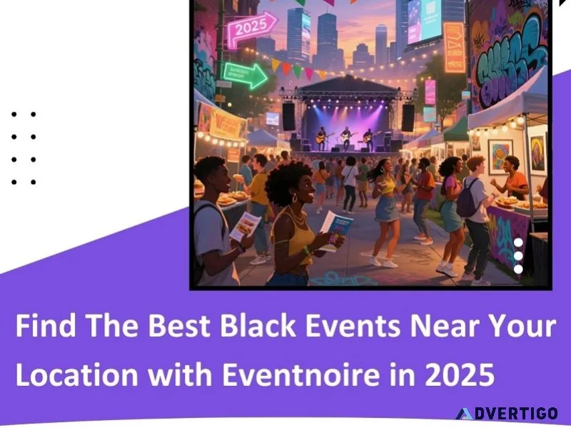 Find the best black events near your location with eventnoire in
