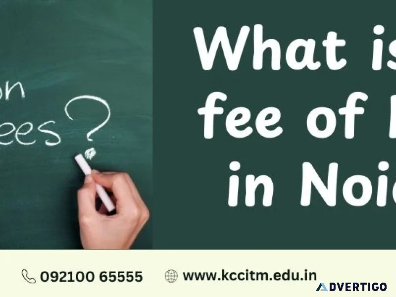 What is the fee of mba in noida?