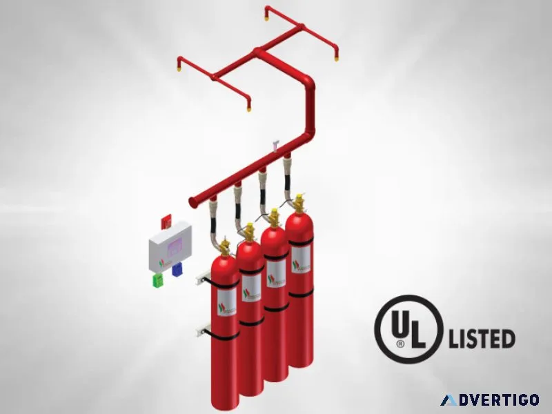 Clean agent gas fire protection system | swastik synergy