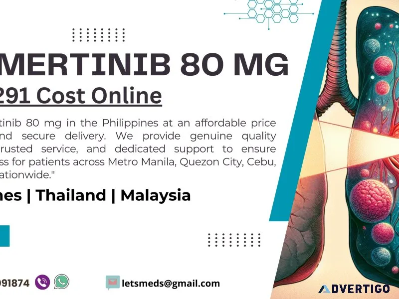 Osimertinib 80mg tablet price philippines